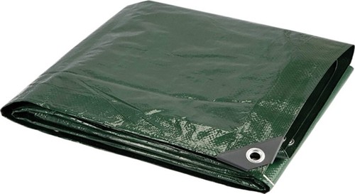Green waterproof tarpaulin - waterproof,