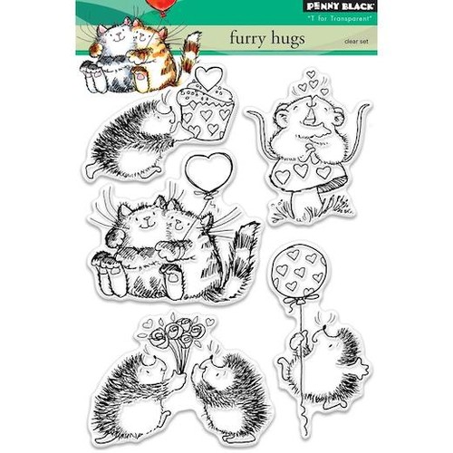 Penny black clear - penny, stamps