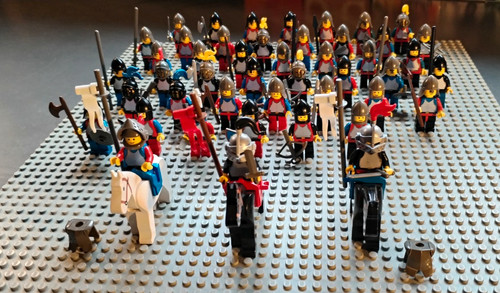 Lego castle knights - knights, vintage