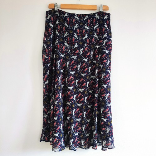 Boden long midi skirt size - size, 14