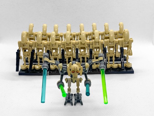 Star wars custom lego droid - star,