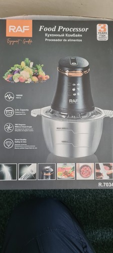 Food processor capacity - 2l,