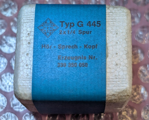 Telefunken typ 445 - typ, g