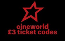 Cineworld - £3 Cinema Ticket