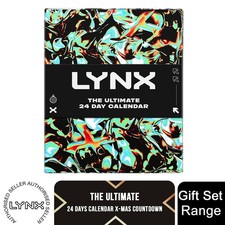 Lynx Advent Calendar 24 Day Grooming Gift Set with Shower Gel Deodorant & Sprays