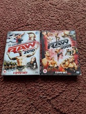 WWE Raw The best of 2009 / 2010 dvd's