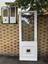 Reclaimed Double Glazed Wooden Door 2190 or 2170 x 795mm