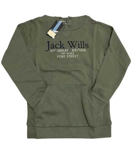 Jack wills boys green - wills, pullover
