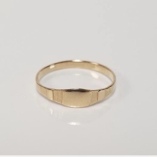 Vintage style 14k - solid, yellow