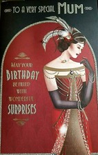 Art Deco Lady - Special Mum -