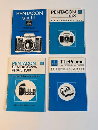 Pentacon six instruction
