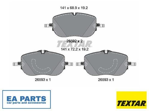 Brake pad set disc - set,,