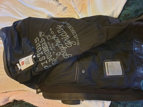Mans black leather jacket - mans,