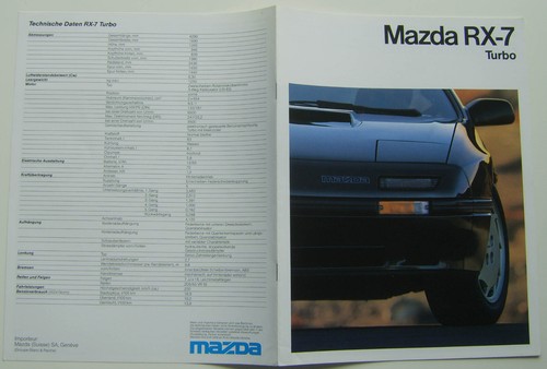 Mazda rotary turbo - rotary, circa