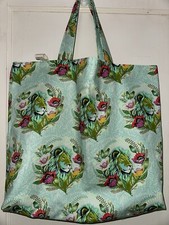 Handmade Tote Bag - Tula Pink - Good Hair Day - Lion - Lap Top Bag Reversible 