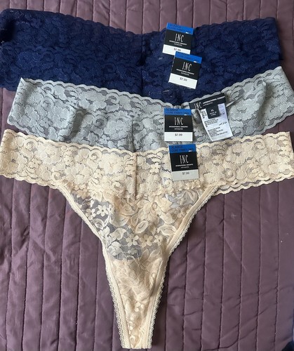 Lot xl lace thong - of,