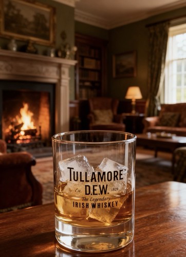 Tullamore irish whiskey - d.e.w.,