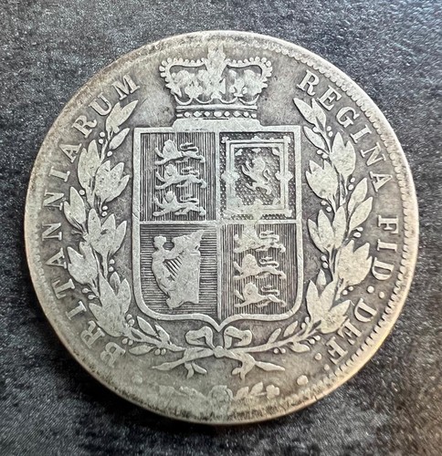 1881 half crown - 1881,
