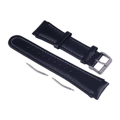 22mm leather watchband - 22mm,