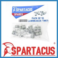 Spartacus 10 x Lawn Raker Tines Tynes To Replace Atco F016T47920 Scarifier
