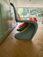  8 vitra panton chairs, 4