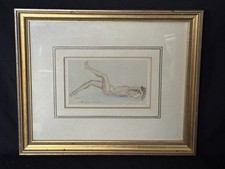 Sir William Russell Flint  'Nude  '  Vintage Print