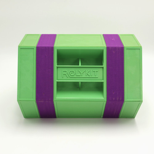 Vintage rolykit green - green, purple