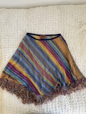 Missoni shawl knitted metallic