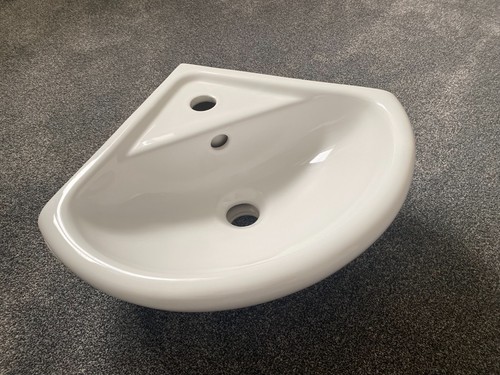 Corner hand basin wall - basin,