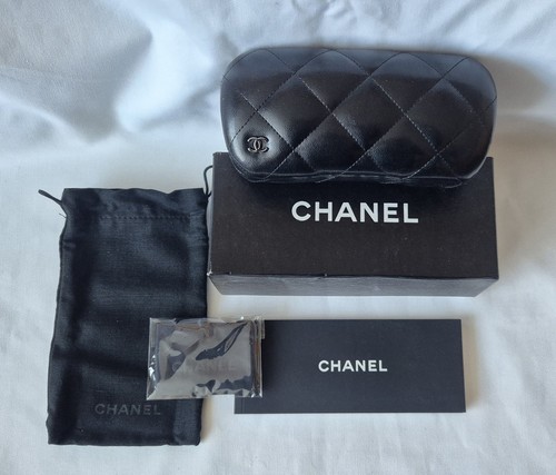 Chanel glasses black quilted - chanel,