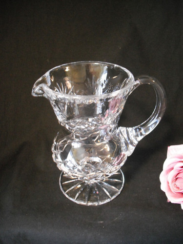 Lead crystal cut glass - crystal, water
