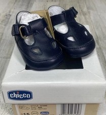 Chicco Blue Leather Sandal