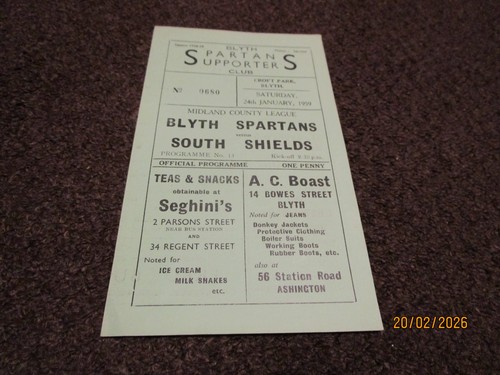 Blyth spartans south - spartans,