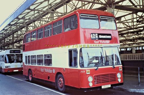 Original bus slide 17778 east - original, 17778-