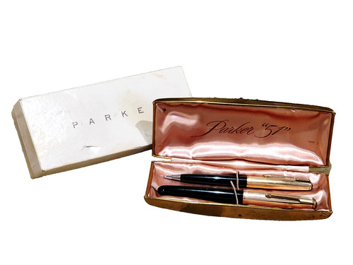 Parker fountain pen and - 51,
