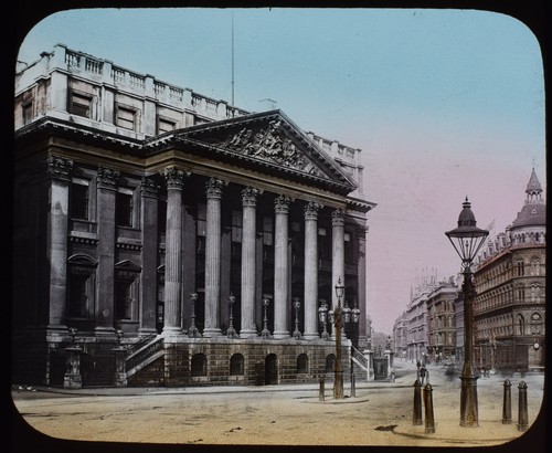 Mansion house london c1890 old - mansion,