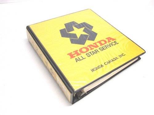 Honda factory shop manual - honda,