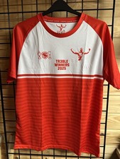  Hull KR 2025 Rugby League Champions T Shirt XL 