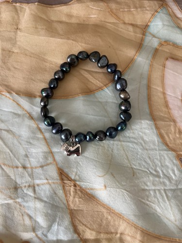 Natural pearl bracelet with - pearl,