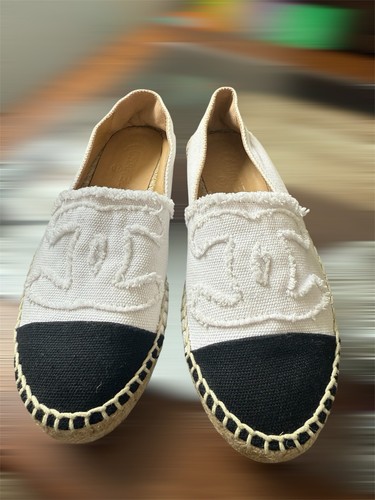 Chanel espadrilles size - chanel,