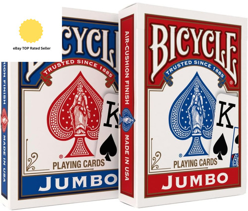 Jumbo playing cards - jumbo,