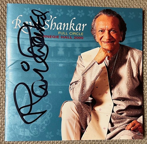 Autographed ravi shankar - shankar,