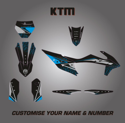 Custom ktm graphics - mx, sx