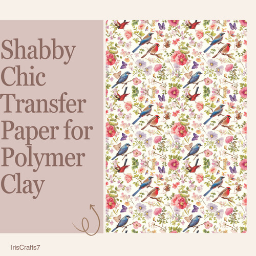 Shabby chic transfer - shabby,