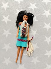 Totsy 1992 Indian Princess Legends of Yesteryear Doll with Baby Papoose & Bag