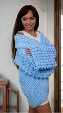 Handmade Chunky Knit Cardigan