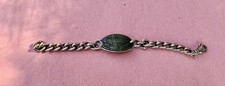 Authentic Stonz Bracelet Upcycled Key Tag Bracket Broadway Sterling Silver 