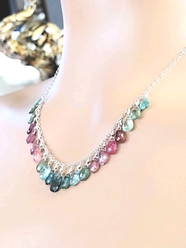 Sterling watermelon tourmaline - watermelon,