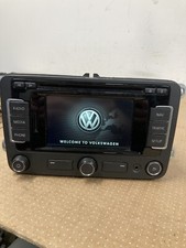 VW TOURAN 10-15 RADIO CD PLAYER HEAD UNIT 1Q0035279K+ CODE