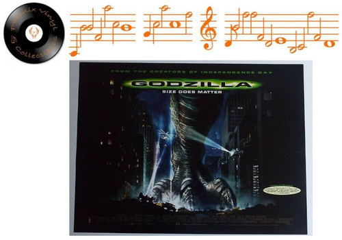 Godzilla 1998 original - original, uk